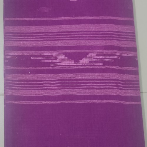 Royal Purple Handloom Monipuri Sharee