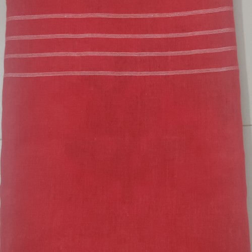 Coral Red / Tomato Red Monipuri Saree