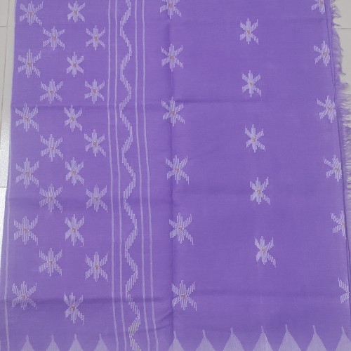 Lavender Purple Monipuri Saree