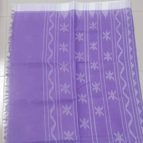 Lavender Purple Monipuri Saree