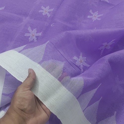 Lavender Purple Monipuri Saree