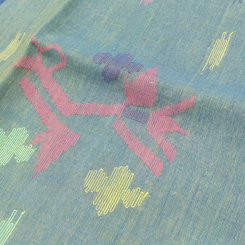Sea Green Monipuri Saree