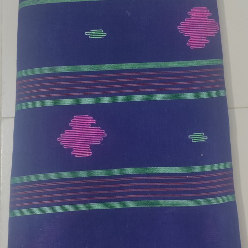 Deep Royal Blue / Ink Blue Monipuri Saree