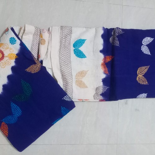 Indigo Blossom Nakshi Kantha