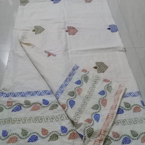 Leaf Harmony Nakshi Kantha