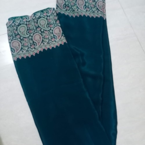 Emerald Paisley Saree