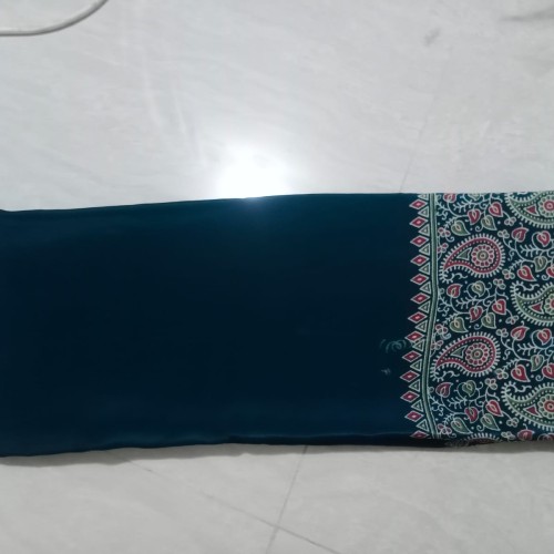 Emerald Paisley Saree