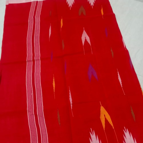 Ruby Weave Monipuri Saree