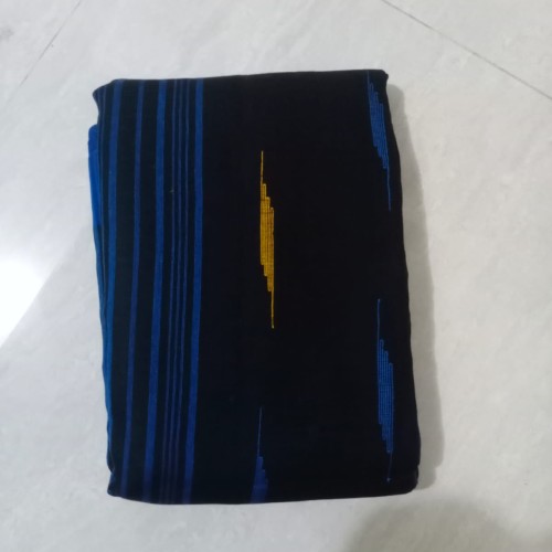 Blue Eclipse Monipuri Saree