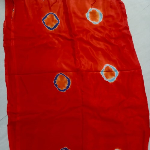 Ruby Shibori Saree