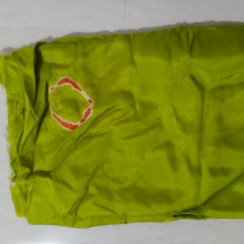 Lime Green Saree