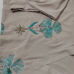 Champagne Beige Designer Kaftan Style