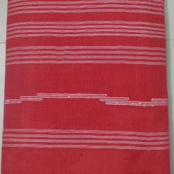 Bright Red Monipuri Saree