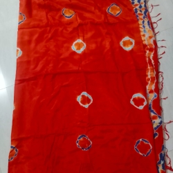 Ruby Shibori Saree